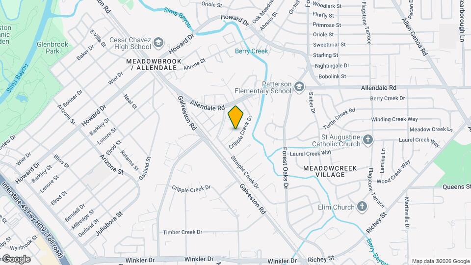 5128 Silver Creek Dr Mapa y Detalles de la Ubicación
