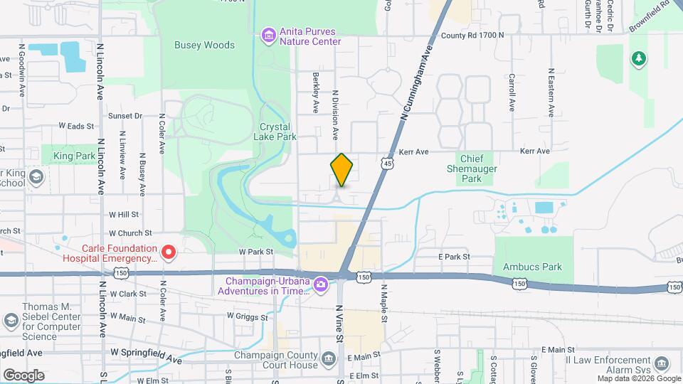 Crystal View Townhomes Map and Location Details