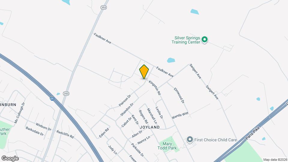 2433 Pierson Dr Map and Location Details