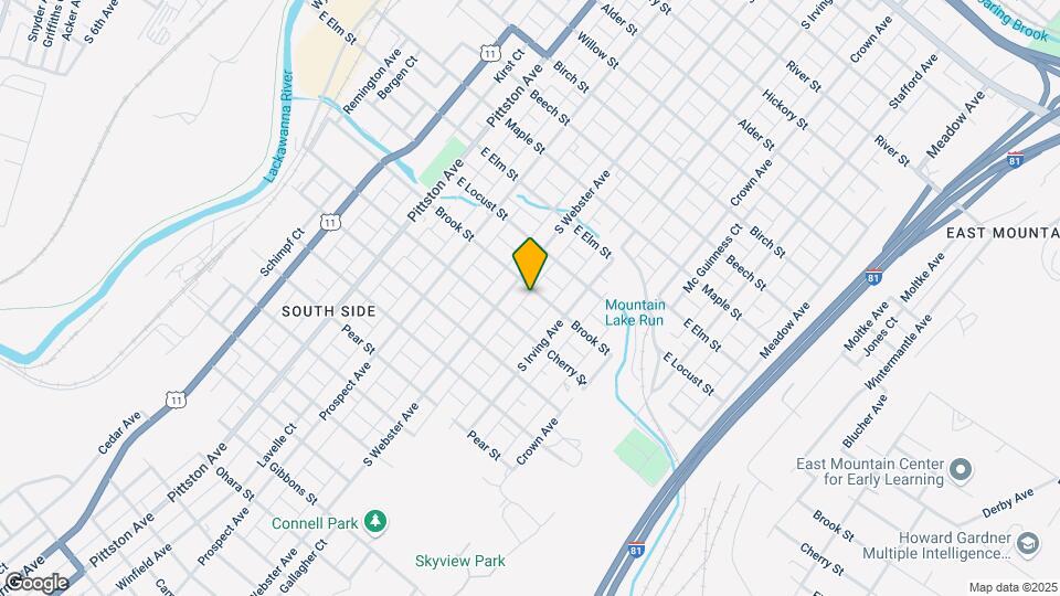 714 Brook St Mapa y Detalles de la Ubicación