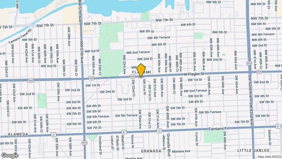 11 SW 52nd Ave Map and Location Details