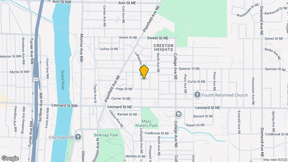 1330 Lafayette Ave NE Map and Location Details