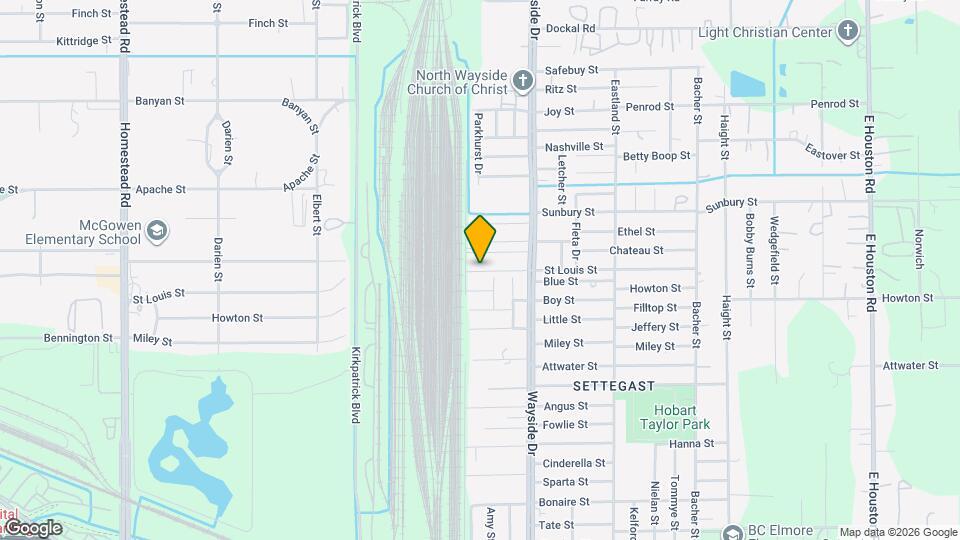 7709 St Louis St Map and Location Details