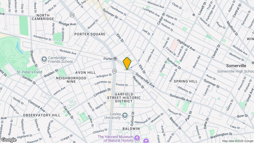 49 Roseland St, Unit 2 Map and Location Details