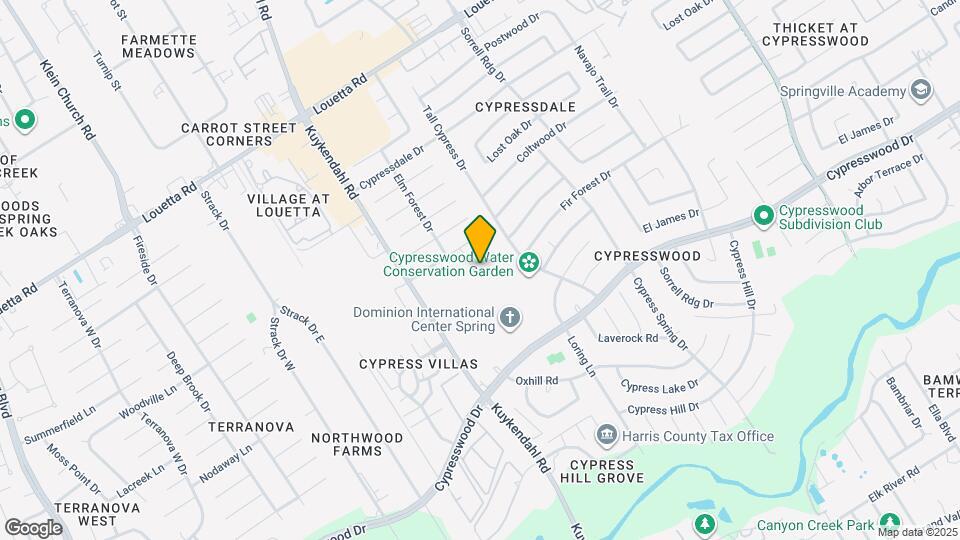 18002 Woodgum Dr Map and Location Details