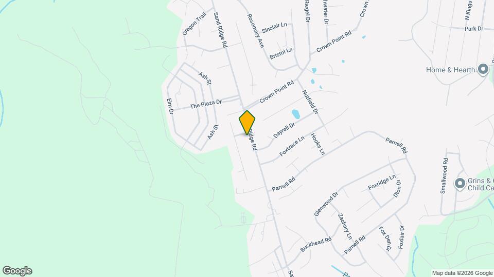 602 Sand Ridge Rd Map and Location Details