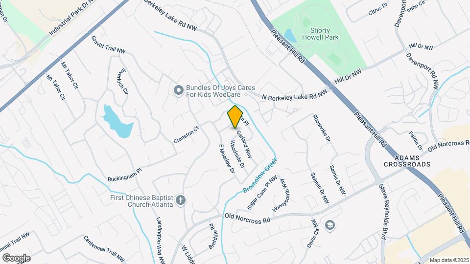 2710 Woodside Dr Map and Location Details