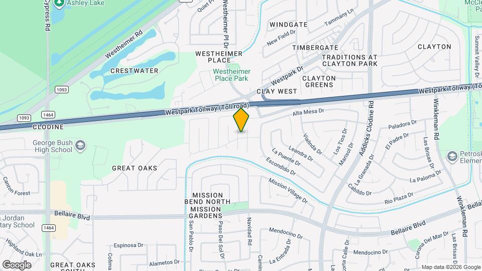 6527 Zapata Dr Map and Location Details