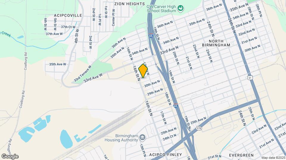 1611 31st Ave N Map and Location Details