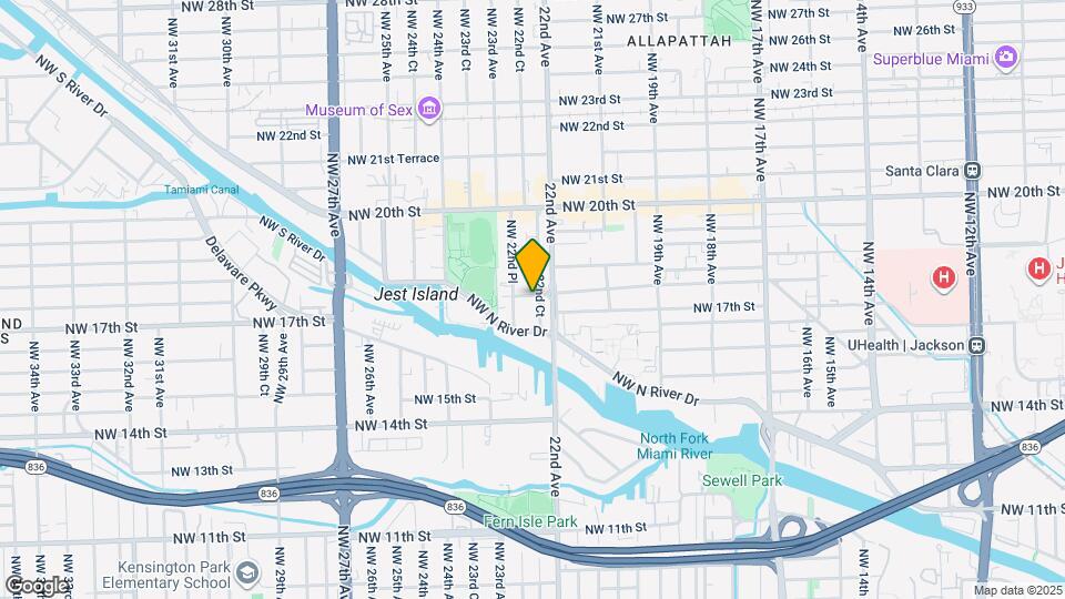 2240 NW 18th St Map and Location Details