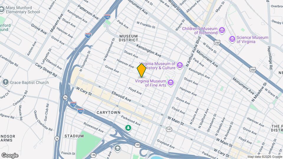 3120 Grove Ave Map and Location Details