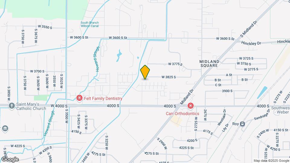 3855 S 3025 W Map and Location Details