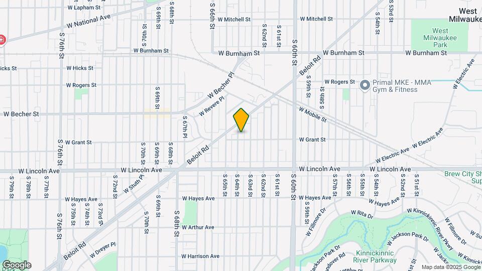 2170 S 64th St Mapa y Detalles de la Ubicación