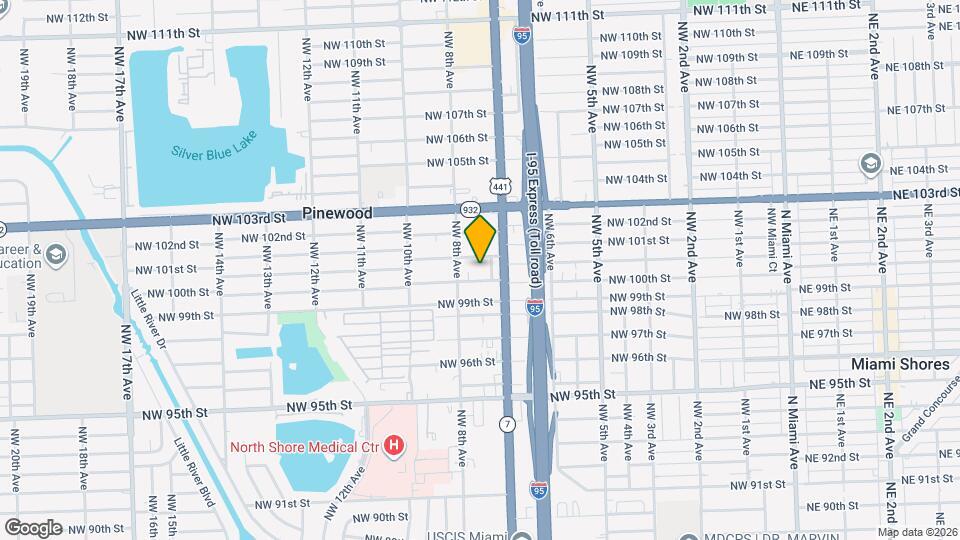 10040 NW 7th Ct Mapa y Detalles de la Ubicación