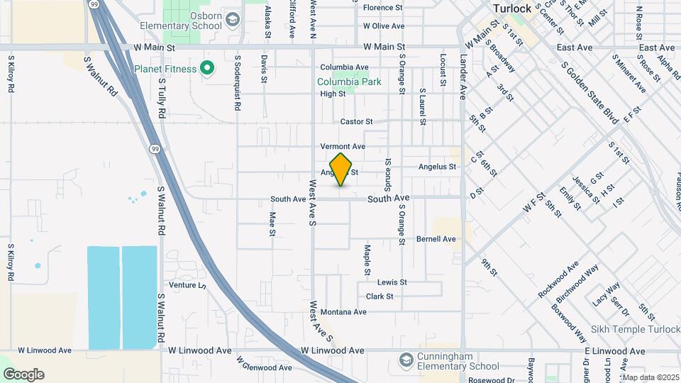645-649 South Ave Mapa y Detalles de la Ubicación