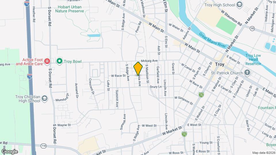 502 Pennsylvania Ave Map and Location Details