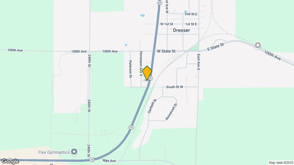 Valley View Mobile Home Court Map and Location Details