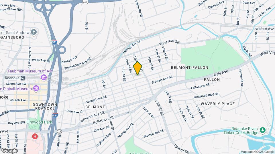 1210 Tazewell Ave SE Map and Location Details