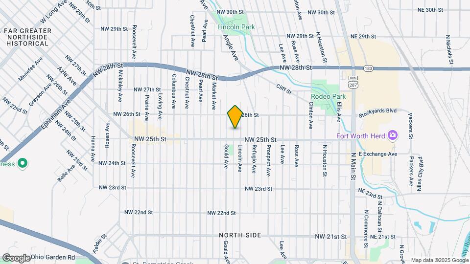 2507 Lincoln Ave Map and Location Details