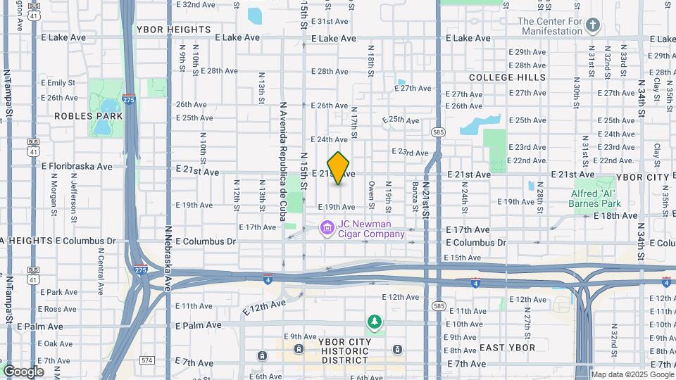 2912 Ybor St Map and Location Details