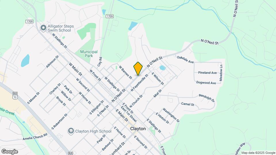 537 N O'Neil St Map and Location Details