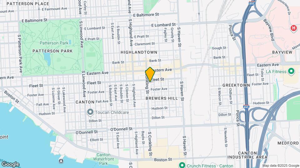 604 S Dean St Map and Location Details