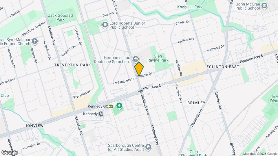 921 Midland Ave, Unit 704 Map and Location Details
