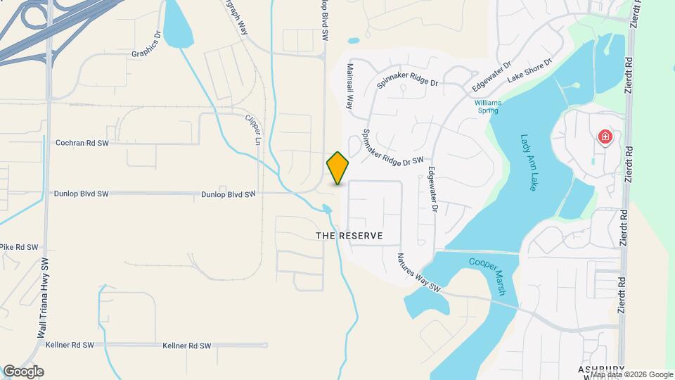 600 Freret Ct SW Map and Location Details