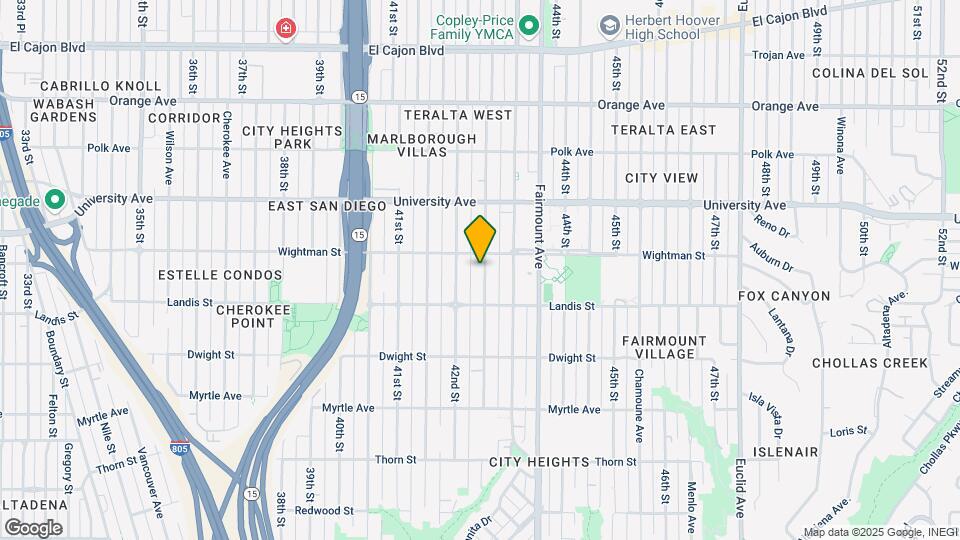 3770 Van Dyke Ave Map and Location Details