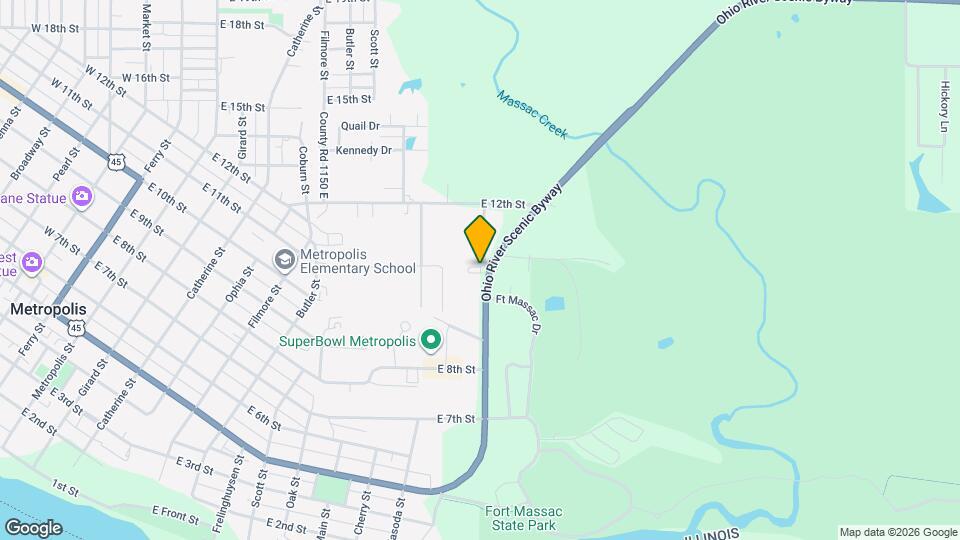 1531 E 5th St Map and Location Details