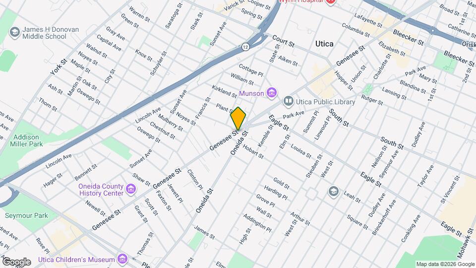 1315 Genesee St Map and Location Details