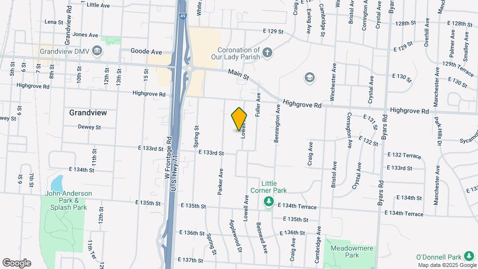 13214 Lowell Ave Map and Location Details