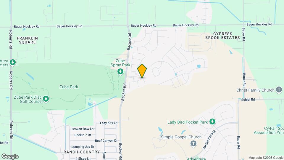 17719 Brahman Meadows Ct. Map and Location Details