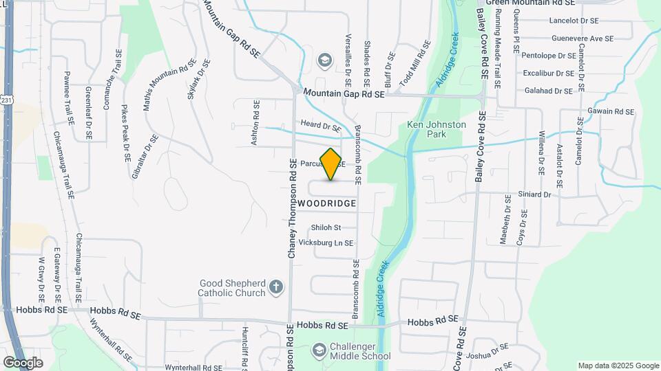 1031 Sharpsburg Dr SE Map and Location Details