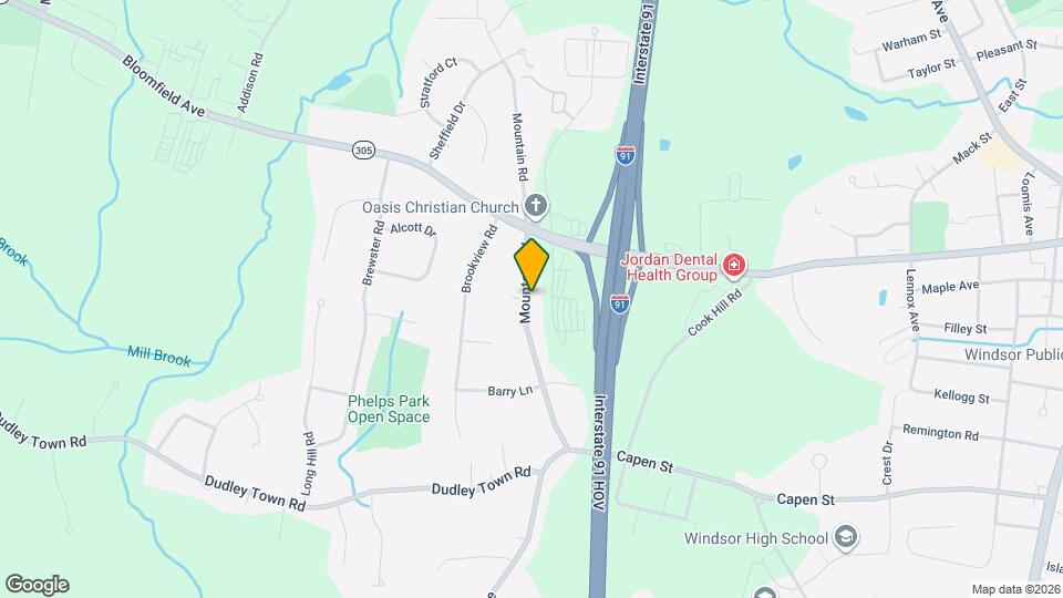 134 Mountain Rd Map and Location Details