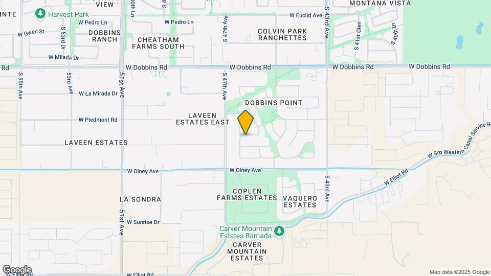 4615 W Corral Rd Map and Location Details