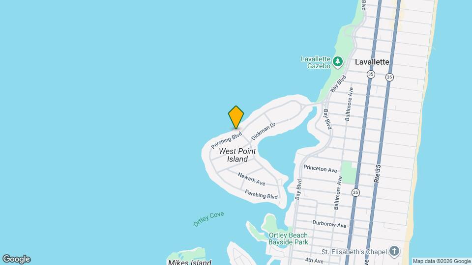 79 Pershing Blvd Map and Location Details