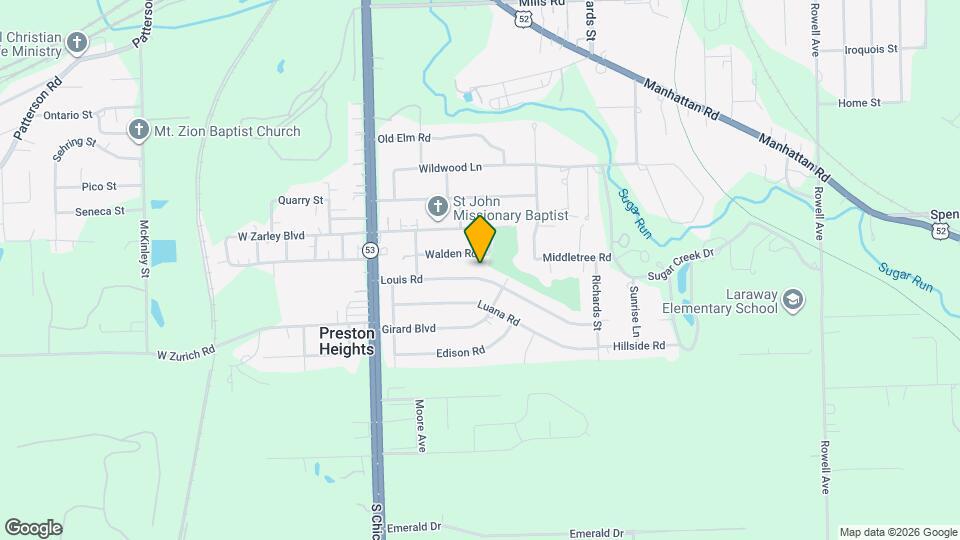 121 Louis Rd Mapa y Detalles de la Ubicación