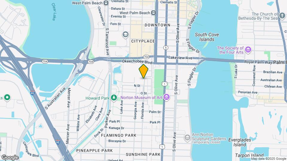 1109 Florida Ave Map and Location Details