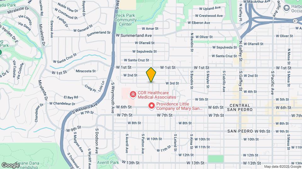303 S Walker Ave Map and Location Details