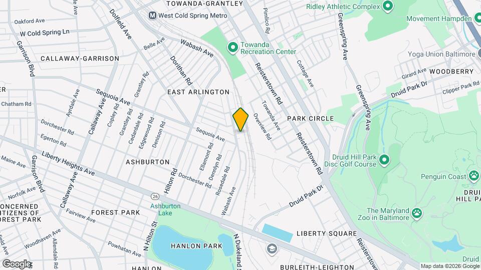 Sequoia Manor Apartments Map and Location Details