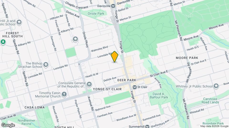 8 Mallory Gardens Map and Location Details