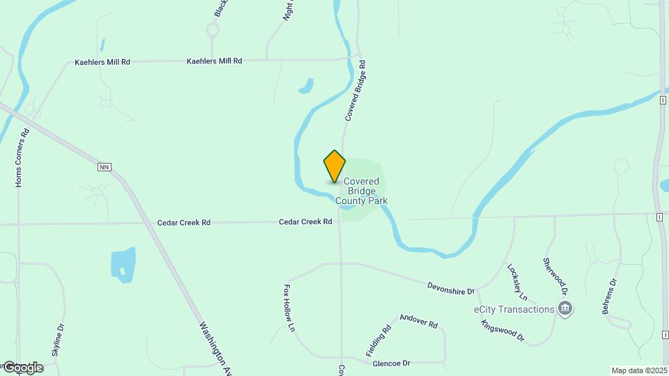 1745 Covered Bridge Rd Map and Location Details