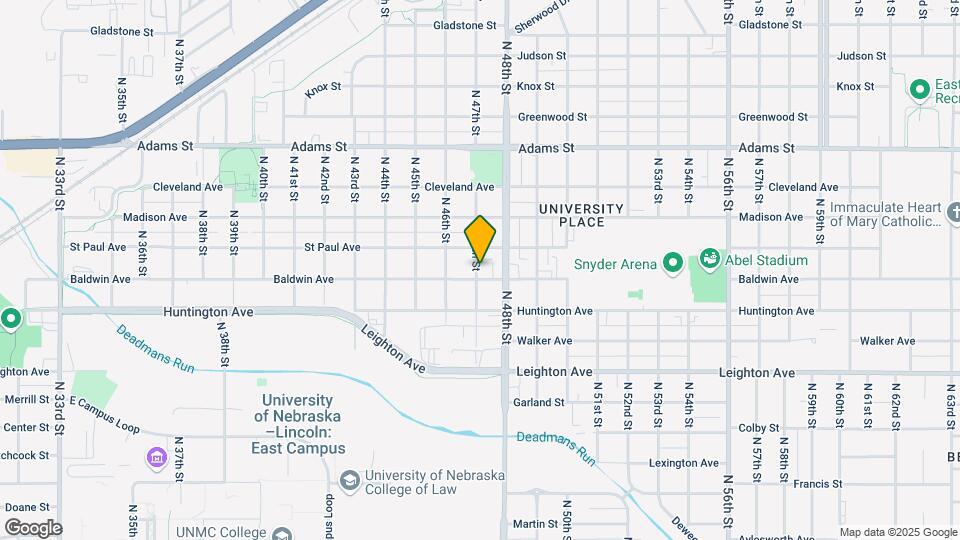 4700 Baldwin Ave Map and Location Details