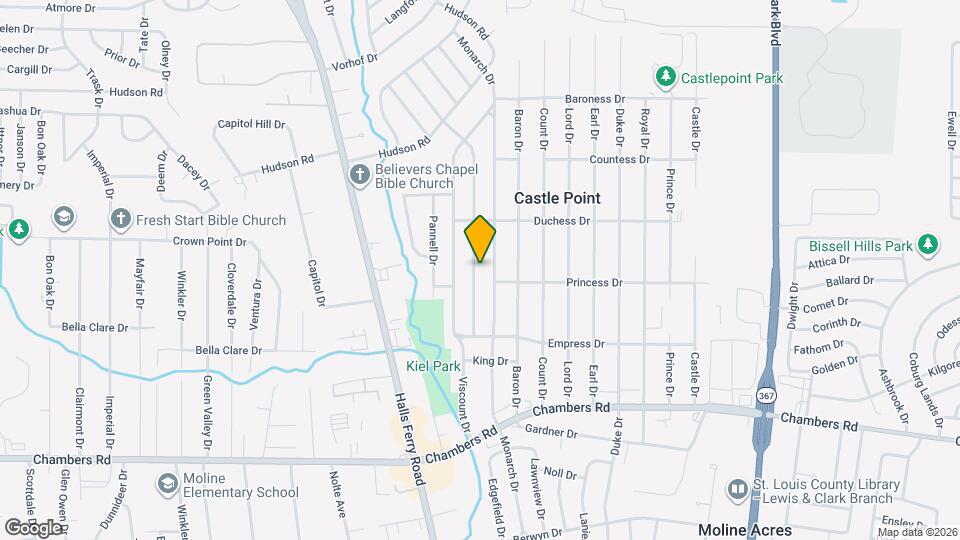 10204 Edgefield Dr Mapa y Detalles de la Ubicación