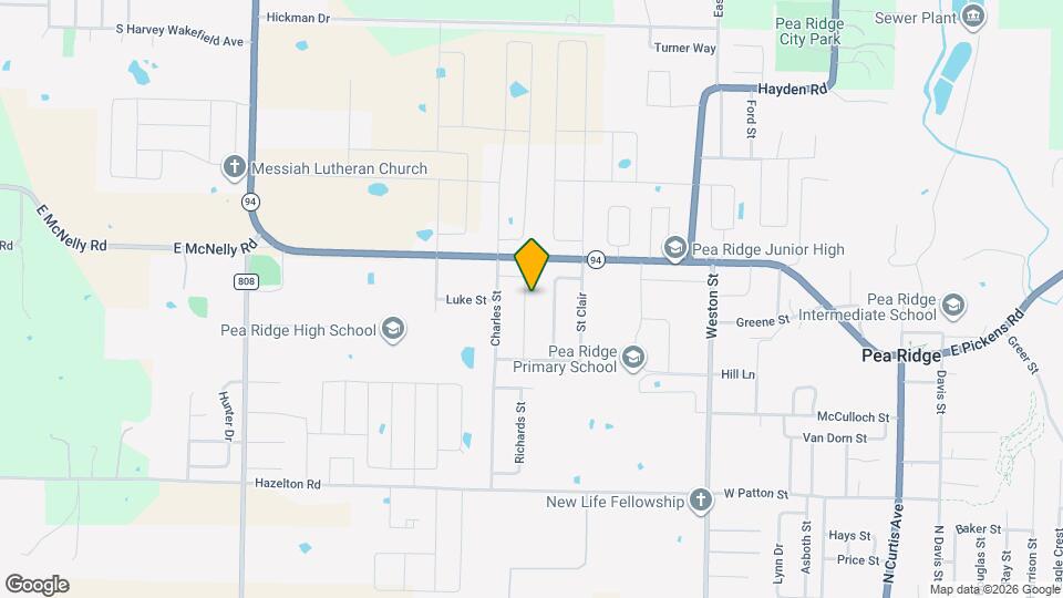 1562 Hutchinson St Map and Location Details