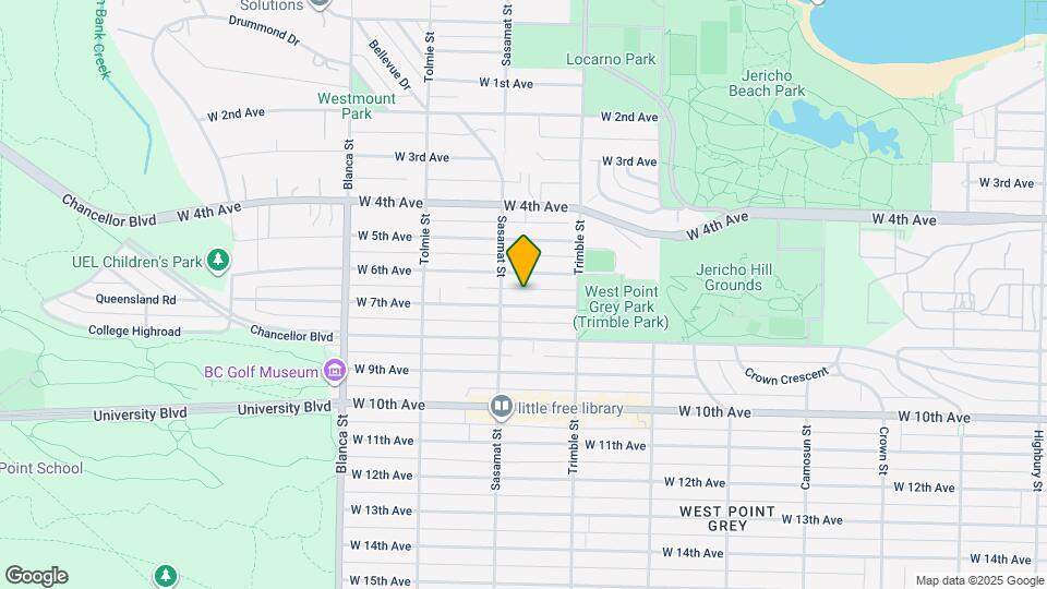 4465 W 7th Ave Map and Location Details