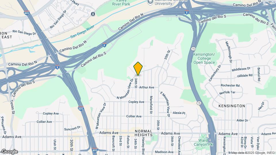 3403 N Mountain View Dr-Unit -3403 N Mountain View Dr Map and Location Details