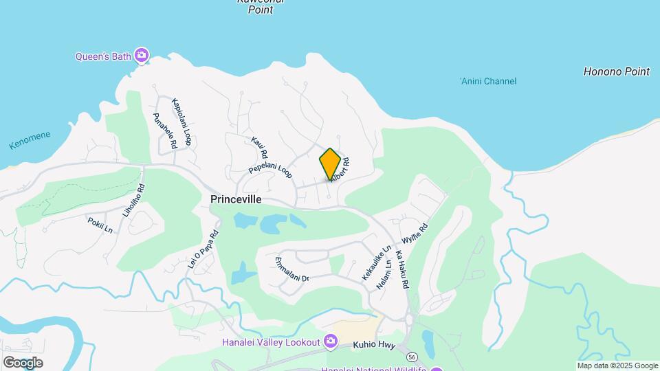 3815 Haulani Pl Map and Location Details