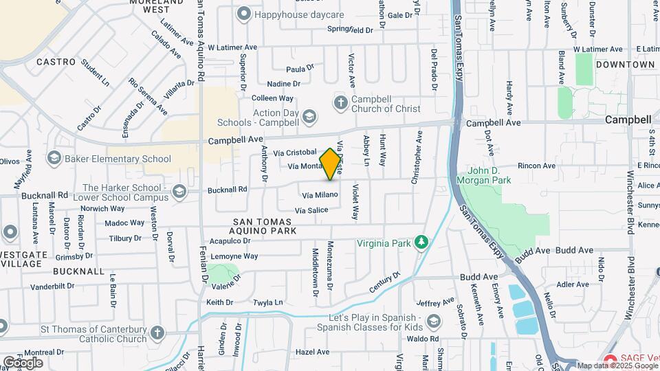 3868 Bucknall Rd Map and Location Details